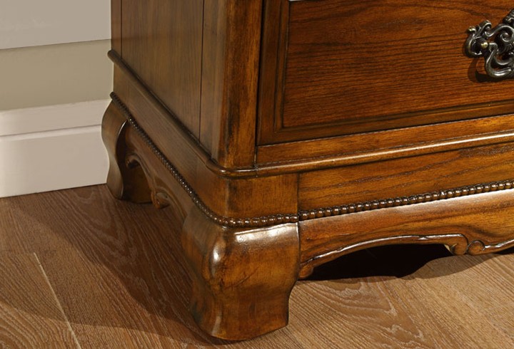 柜脚的上等质地和稳固性